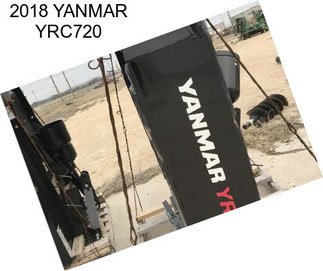 2018 YANMAR YRC720