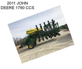 2011 JOHN DEERE 1790 CCS