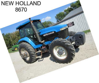 NEW HOLLAND 8670