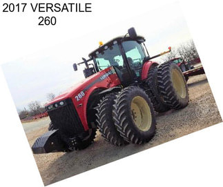 2017 VERSATILE 260