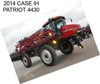 2014 CASE IH PATRIOT 4430