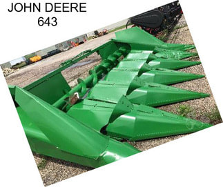 JOHN DEERE 643