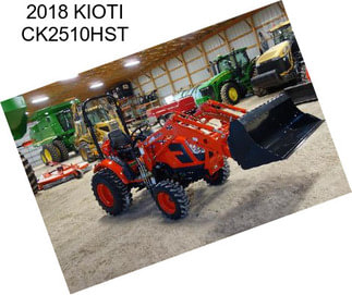 2018 KIOTI CK2510HST