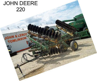 JOHN DEERE 220