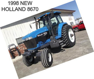 1998 NEW HOLLAND 8670