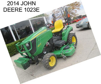 2014 JOHN DEERE 1023E