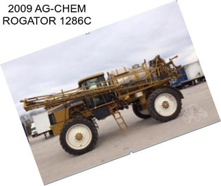 2009 AG-CHEM ROGATOR 1286C