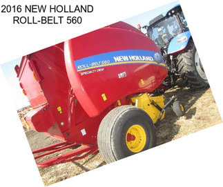 2016 NEW HOLLAND ROLL-BELT 560