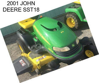 2001 JOHN DEERE SST18