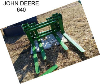 JOHN DEERE 640