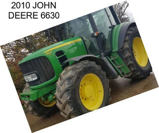 2010 JOHN DEERE 6630