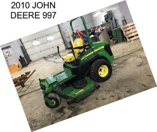 2010 JOHN DEERE 997