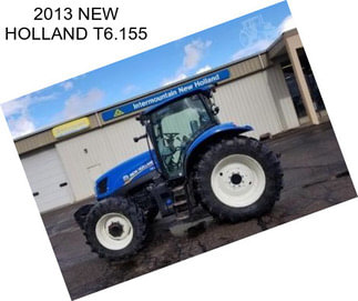 2013 NEW HOLLAND T6.155