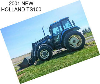 2001 NEW HOLLAND TS100