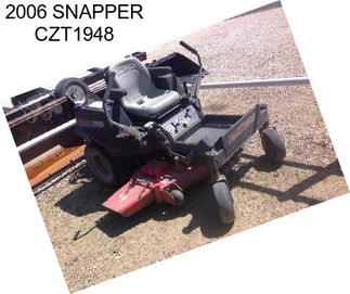 2006 SNAPPER CZT1948