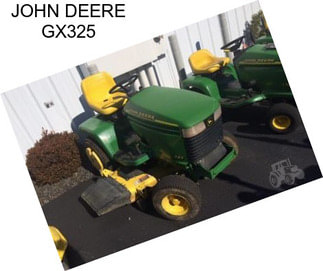 JOHN DEERE GX325