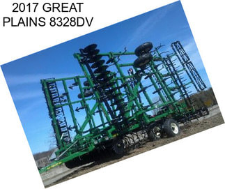 2017 GREAT PLAINS 8328DV