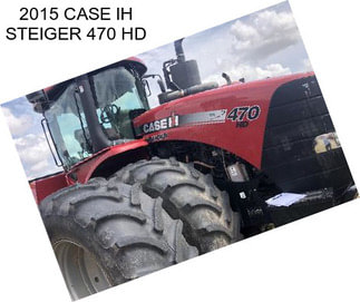 2015 CASE IH STEIGER 470 HD