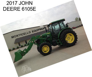 2017 JOHN DEERE 6105E