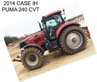 2014 CASE IH PUMA 240 CVT