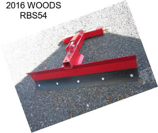 2016 WOODS RBS54