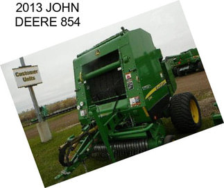 2013 JOHN DEERE 854