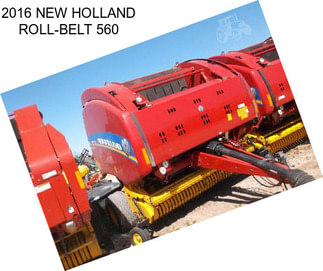 2016 NEW HOLLAND ROLL-BELT 560