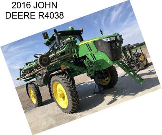 2016 JOHN DEERE R4038