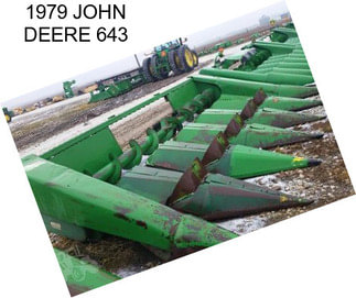 1979 JOHN DEERE 643