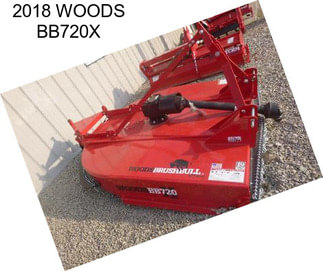 2018 WOODS BB720X