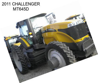 2011 CHALLENGER MT645D