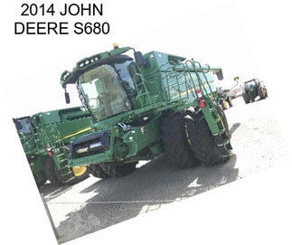 2014 JOHN DEERE S680