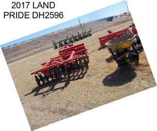2017 LAND PRIDE DH2596