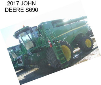 2017 JOHN DEERE S690