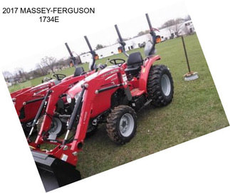 2017 MASSEY-FERGUSON 1734E