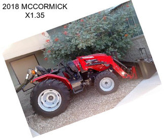 2018 MCCORMICK X1.35