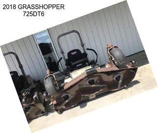 2018 GRASSHOPPER 725DT6