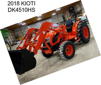 2018 KIOTI DK4510HS