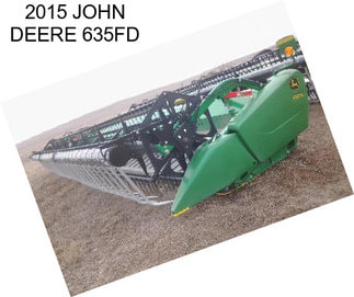 2015 JOHN DEERE 635FD