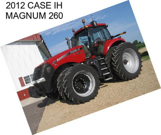 2012 CASE IH MAGNUM 260