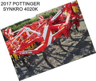 2017 POTTINGER SYNKRO 4020K