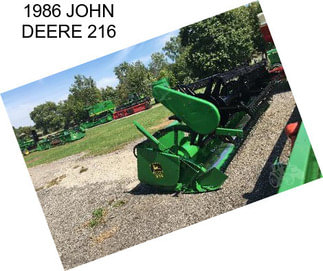 1986 JOHN DEERE 216