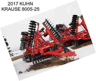 2017 KUHN KRAUSE 8005-25