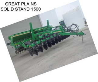 GREAT PLAINS SOLID STAND 1500