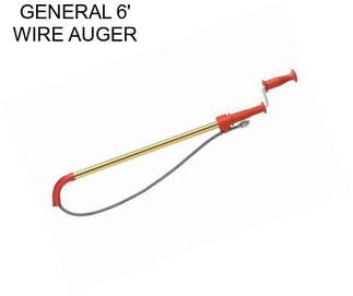 GENERAL 6\' WIRE AUGER