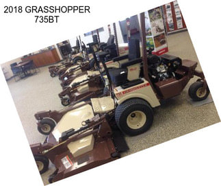 2018 GRASSHOPPER 735BT