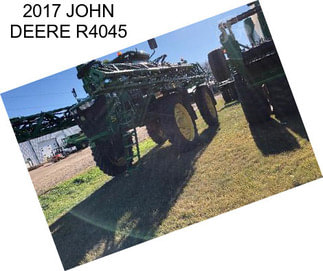 2017 JOHN DEERE R4045