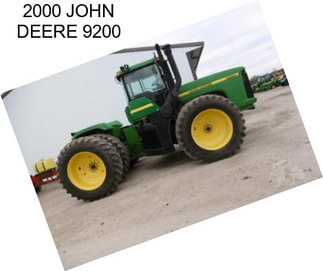 2000 JOHN DEERE 9200