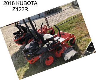 2018 KUBOTA Z122R