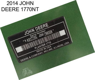 2014 JOHN DEERE 1770NT